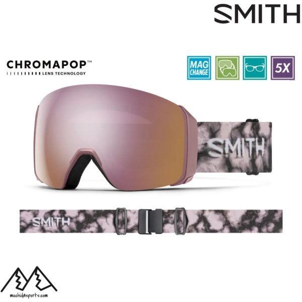 画像1: スミス スノーゴーグル アーリーモデル SMITH 4D MAG™ XL Dusk Portal (1)