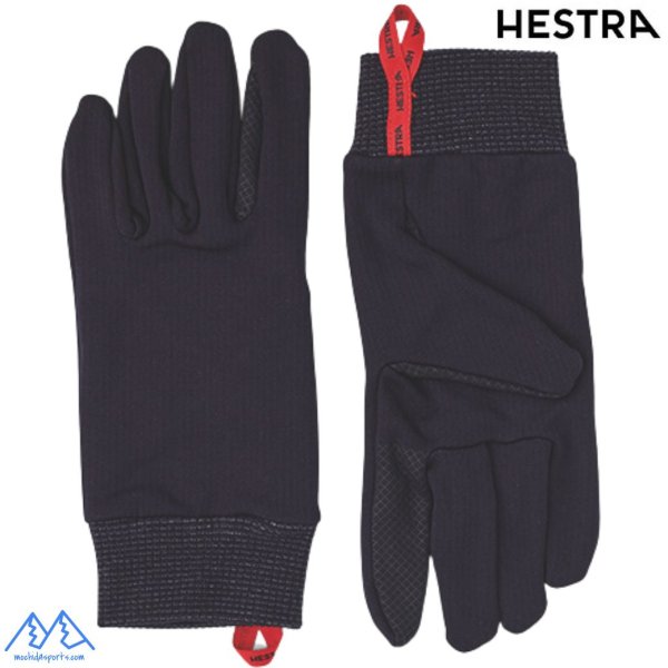 画像1: ご予約商品 ヘストラ スキー インナーグローブ ネイビー タッチ ポイント アクティブ HESTRA Touch Point Active (1)