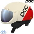 画像1: ご予約商品 ポック スキーヘルメット リヴェイターミップス レッド ホワイト POC LEVATOR MIPS Rouge Blanc (1)