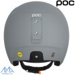画像4: ご予約商品 ポック スキーヘルメット スカル デュラ ミップス グレー POC SKULL DURA X MIPS Granite Grey Matt (4)