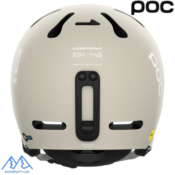 画像4: ポック スキーヘルメット フォーニックス ミップス グレー POC FORNIX MIPS POW JJ Mineral Grey Matt　XL/XXL (4)