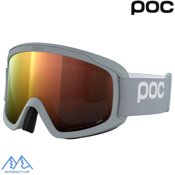 画像1: ご予約商品 ポック スキーゴーグル オプシン ワイドフィット グレー オレンジ POC OPSIN WF JAPAN FIT Granite Grey/Partly Sunny Orange (1)