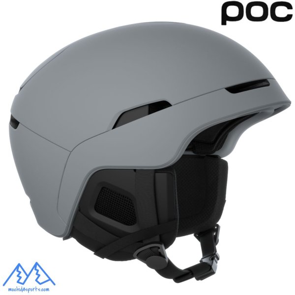 画像2: ポック スキーヘルメット オベックス ミップス アジアンフィット グレー POC OBEX WF MIPS  ASIAN FIT  Granite Grey Matt (2)