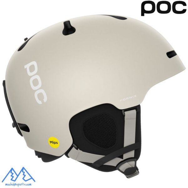画像2: ポック スキーヘルメット フォーニックス ミップス グレー POC FORNIX MIPS POW JJ Mineral Grey Matt　XL/XXL (2)