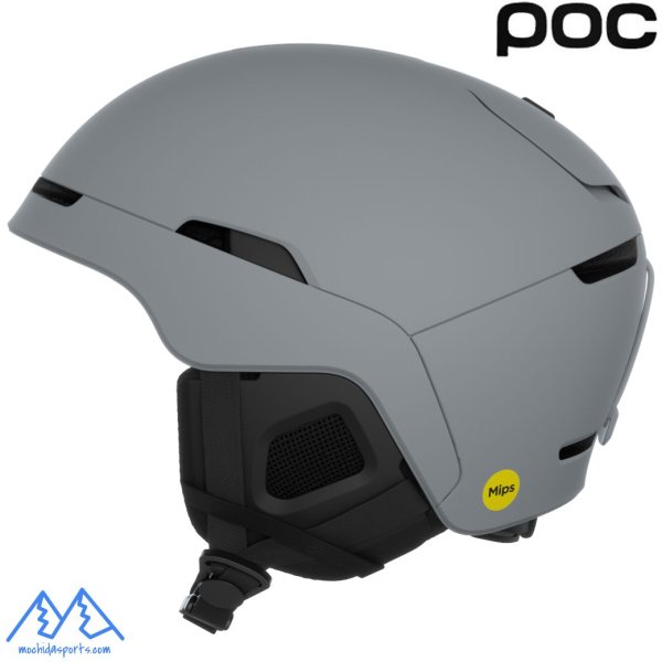 画像1: ご予約商品　ポック スキーヘルメット オベックス ミップス アジアンフィット グレー POC OBEX WF MIPS  ASIAN FIT  Granite Grey Matt (1)