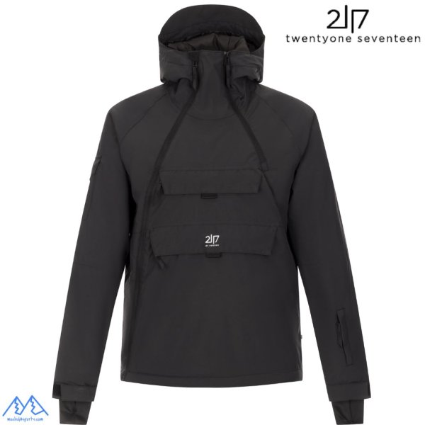 画像2: 2117 of sweden スキーウエア ブラック  LIGHT PADDED SKIWEAR NELKERIM  KRASSE BLACK (2)