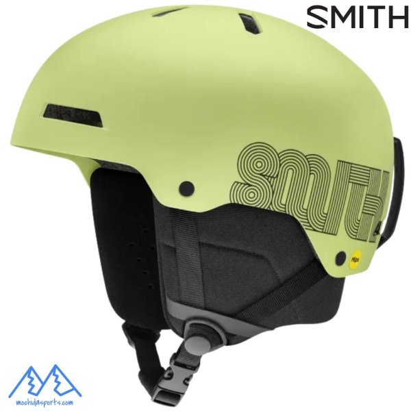 画像1: ご予約商品 スミス スノー ヘルメット ロデオ ミップス アジアンフィット Smith Rodeo MIPS Matte Serpentine (1)