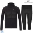 画像1: ご予約商品 2117 of sweden SIKAN スキー インナージャケット ＆ 3/4パンツ 中綿入 インシュレーション ミドルジャケット & パンツ (1)