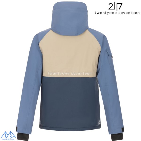 画像3: 2117 of sweden スキーウエア ダスティーブルー ブラック  LIGHT PADDED SKIWEAR NELKERIM  DUSTY BLUE KRASSE BLACK (3)
