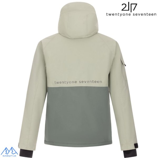 画像3: 2117 of sweden スキーウエア グリーン ブラック  LIGHT PADDED SKIWEAR NELKERIM  PISTAGE KRASSE BLACK (3)