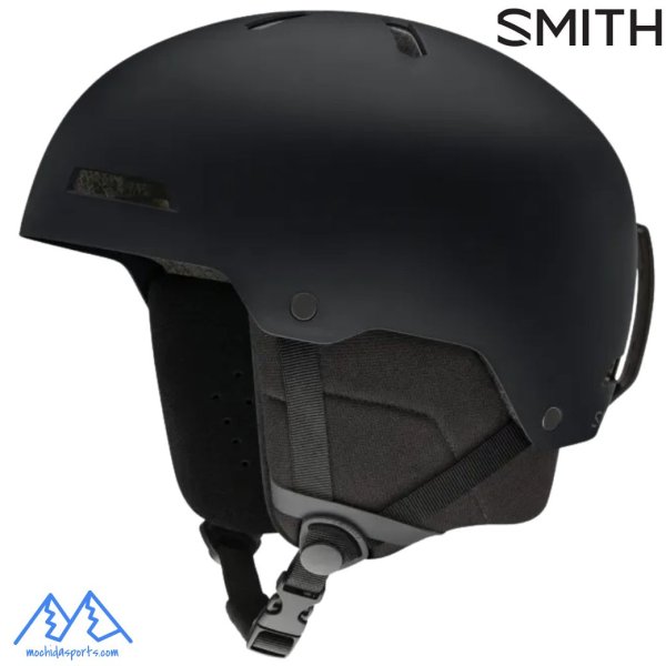 画像1: ご予約商品 スミス スノー ヘルメット ロデオ アジアンフィット ブラック Smith Rodeo Matte Black (1)