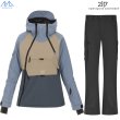 画像1: ご予約商品 2117 of sweden レディース スキーウエア ダスティーブルー ブラック LIGHT PADDED SKIWEAR NELKERIM KRASSE  WOMEN DUSTY BLUE BLACK (1)