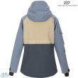 画像3: ご予約商品 2117 of sweden レディース スキーウエア ダスティーブルー ブラック LIGHT PADDED SKIWEAR NELKERIM KRASSE  WOMEN DUSTY BLUE BLACK (3)