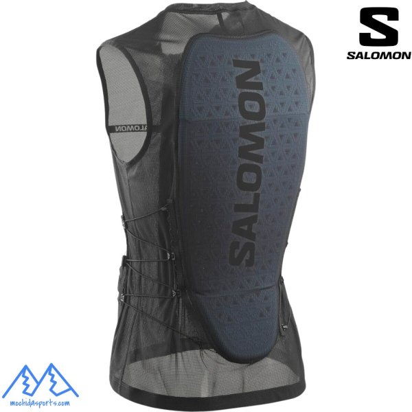画像1: ご予約商品 サロモン バックプロテクター ベスト プロ ブラック SALOMON  FLEXCELL PRO VEST BLACK (1)