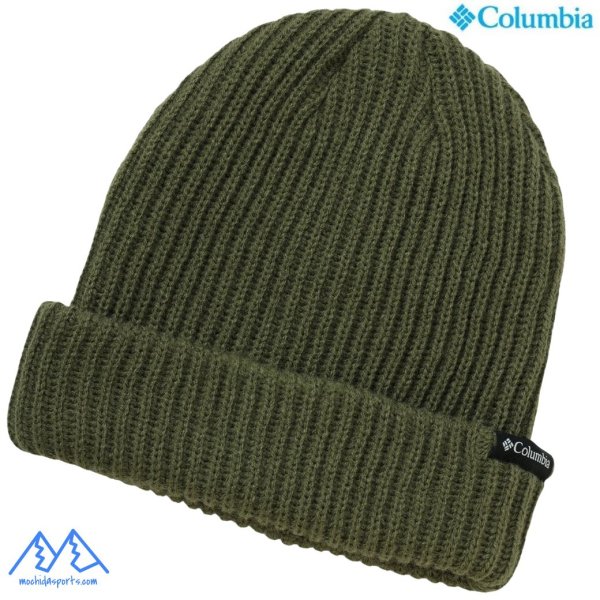 画像1: コロンビア スプリットレンジ ニットキャップ モスグリーン Columbia Split Range Knit Cap Mosstone (1)