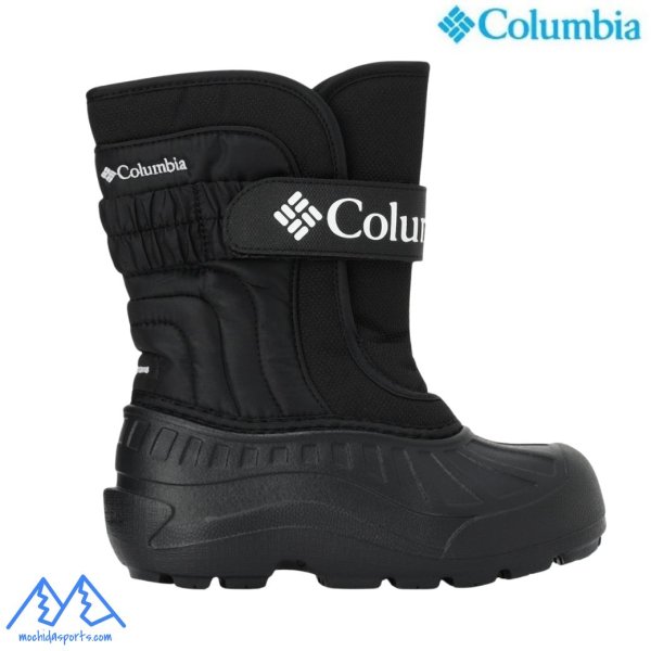 画像2: コロンビア ジュニア スノーブーツ ユース パウダーバグ スノーライト ストラップ ブラック ホワイト Columbia YOUTH POWDERBUG SNOWLITE STRAP (2)