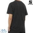 画像3: ご予約商品 SALOMON サロモン ロゴ Tシャツ ブラック LOGO SS T DEEP BLACK (3)