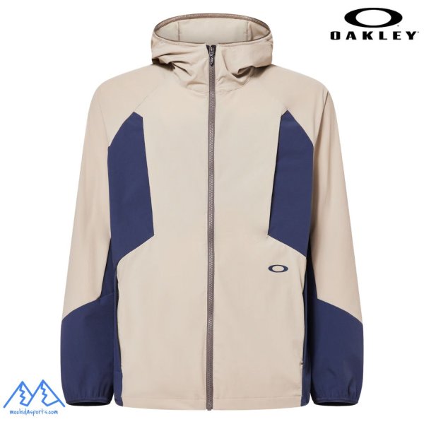 画像1: オークリー ウィンドジャケット ベージュ OAKLEY ENHANCE ACTIVE LIGHT SHELL JACKET1.0 SENECA ROCK (1)