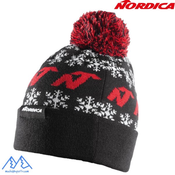 画像1: ご予約商品 ノルディカ エッセンシャル ビーニー ニットキャップ ブラック NORDICA Essential Beanie (1)
