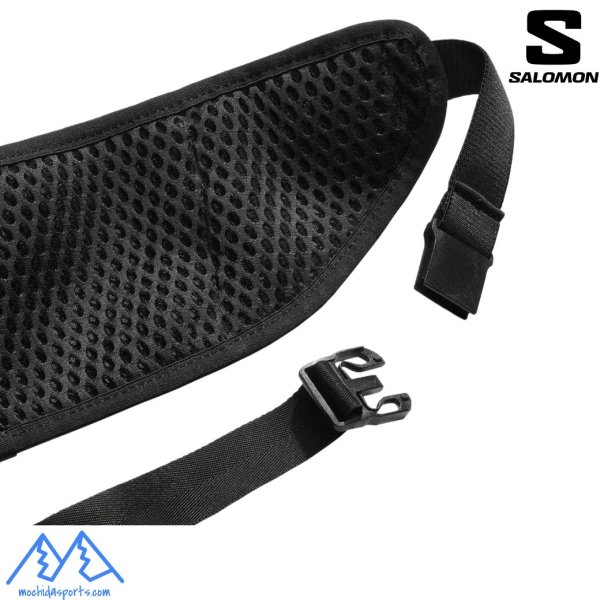 画像3: サロモン ランニングポーチ ウエストベルト パルススリングベルト SALOMON PULSE SLING BELT BLACK  (3)
