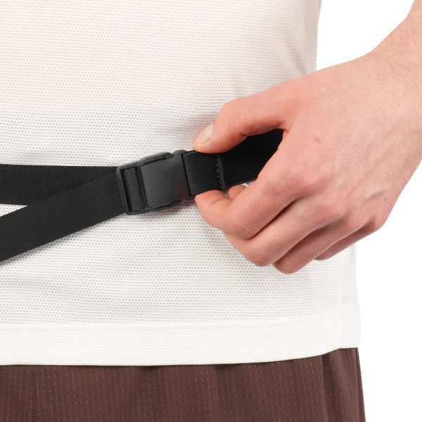 画像6: サロモン ランニングポーチ ウエストベルト パルススリングベルト SALOMON PULSE SLING BELT BLACK  (6)