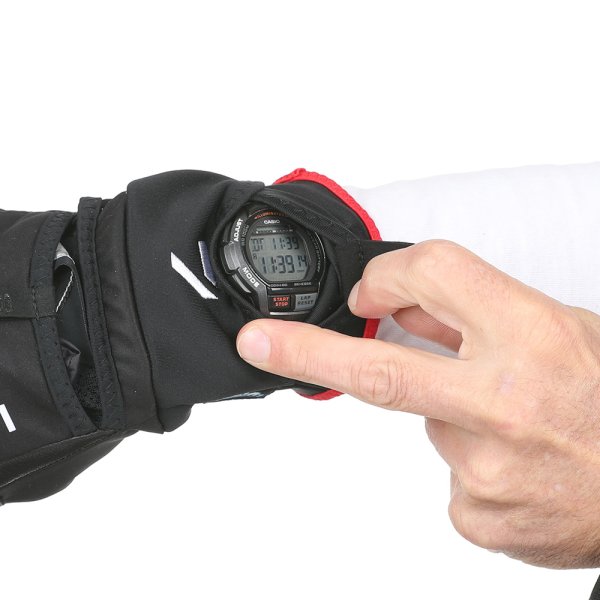 画像4: ご予約商品 レベル オーバーグローブ付 スキーグローブ 防水 防風 ブラック LEVEL SKI ALPER LIGHT black (4)