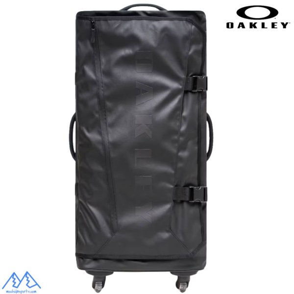 画像1: オークリー 耐水 ホイール付 キャリーバッグ 97L ローラーバッグ キャスターバッグ ブラック OAKLEY Endless Adventure Travel Trolley blackout (1)
