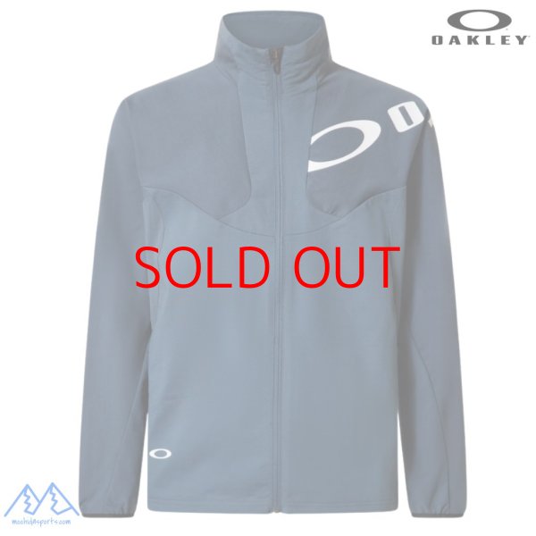 画像1: オークリー ジャージ トレーニングジャケット ブルーグレー OAKLEY Enhance Tech Jersey Jacket 15.7 dark slate (1)