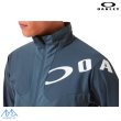 画像4: オークリー ジャージ トレーニングジャケット ブルーグレー OAKLEY Enhance Tech Jersey Jacket 15.7 dark slate (4)