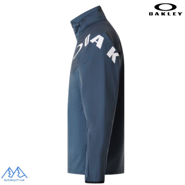 画像4: オークリー ジャージ トレーニングジャケット & パンツ OAKLEY Enhance Tech Jersey Jacket & Pants 15.7 dark slate / blackout (4)