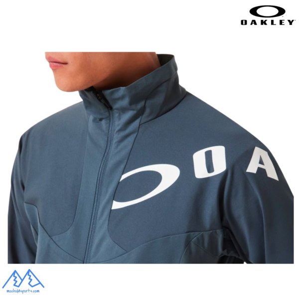 画像5: オークリー ジャージ トレーニングジャケット & パンツ OAKLEY Enhance Tech Jersey Jacket & Pants 15.7 dark slate / blackout (5)