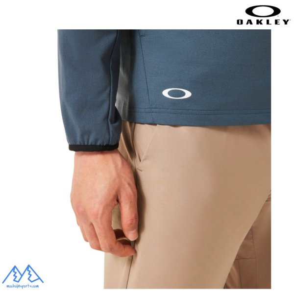 画像5: オークリー ジャージ トレーニングジャケット ブルーグレー OAKLEY Enhance Tech Jersey Jacket 15.7 dark slate (5)