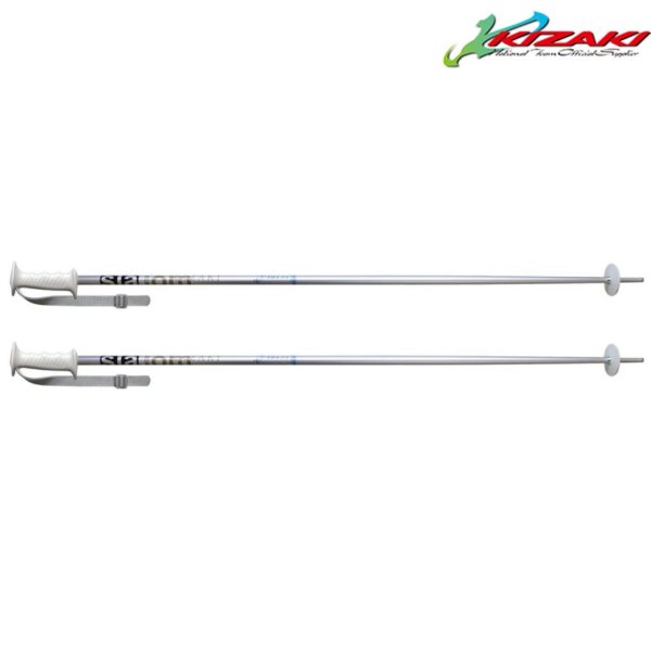 画像2: キザキ ストック スキーポール スラローム シルバー KIZAKI SLALOM SILVER (2)