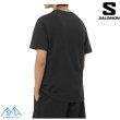 画像4: SALOMON サロモン ロゴ Tシャツ ブラック LOGO SS T DEEP BLACK (4)