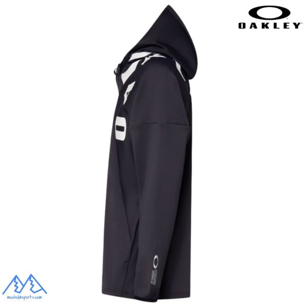 画像3: オークリー フリース フーディ トレーニングジャケット & パンツ ブラック OAKLEY 3Rdg Synchronism Jacket & Pants 8.7 phantom (3)