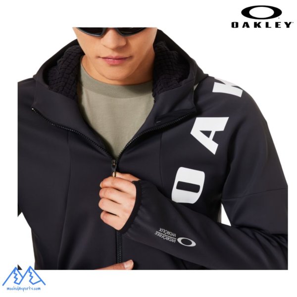 画像5: オークリー フリース フーディ トレーニングジャケット & パンツ ブラック OAKLEY 3Rdg Synchronism Jacket & Pants 8.7 phantom (5)