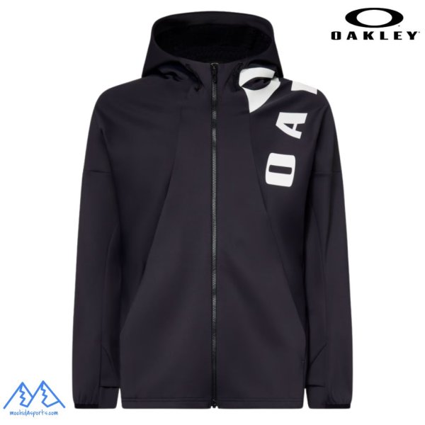 画像2: オークリー フリース フーディ トレーニングジャケット & パンツ ブラック OAKLEY 3Rdg Synchronism Jacket & Pants 8.7 phantom (2)