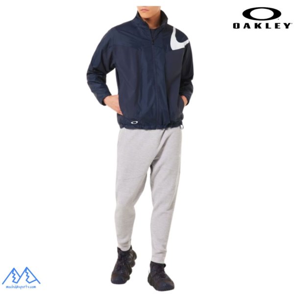 画像7: オークリー ウィンドブレーカー 撥水 防風 保温 ウィンドウォーム ジャケット ネイビー  OAKLEY Enhance Wind Warm Jacket 15.7 MIDNIGHIT BLUE (7)
