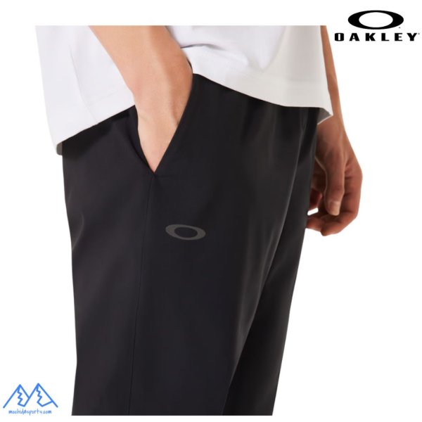 画像4: オークリー ウィンドブレーカー パンツ 撥水 防風 保温 ウィンドウォーム パンツ ブラック  OAKLEY Enhance Wind Warm Pants 15.7 BLACKOUT (4)