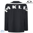 画像3: オークリー ロングスリーブ Tシャツ ロンＴ 長袖  吸汗速乾 伸縮 抗菌防臭 ブラック OAKLEY Enhance Qd LS Tee Bold Evo 4.7 blackout (3)