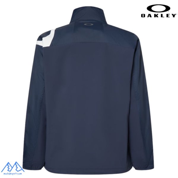 画像3: オークリー ウィンドブレーカー 撥水 防風 保温 ウィンドウォーム ジャケット ネイビー  OAKLEY Enhance Wind Warm Jacket 15.7 MIDNIGHIT BLUE (3)