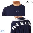 画像4: オークリー ロングスリーブ Tシャツ ロンＴ 長袖  吸汗速乾 伸縮 抗菌防臭 ネイビー OAKLEY Enhance Qd LS Tee Bold Evo 4.7 fathom (4)