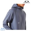 画像4: オークリー フリース フーディ ジャケット トレーニングジャケット ブルー OAKLEY O-Sync Pack Lt Fleece Jacket 1.0 blue tar (4)
