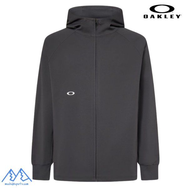 画像1: オークリー フリース フーディ ジャケット トレーニングジャケット ブラック OAKLEY O-Sync Pack Lt Fleece Jacket 1.0 phantom (1)