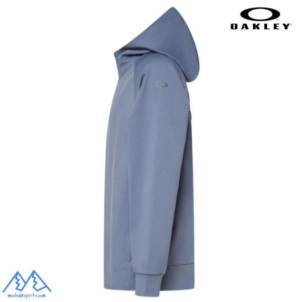 画像3: オークリー フリース フーディ ジャケット & パンツ トレーニングウェア ブルー / ブラック OAKLEY O-Sync Pack Lt Fleece Jacket & Pants 1.0 blue tar / phantom (3)