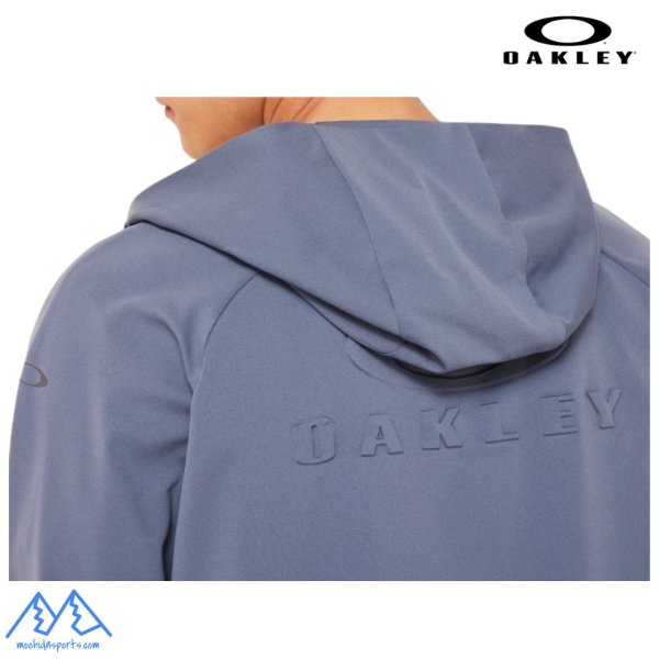 画像7: オークリー フリース フーディ ジャケット & パンツ トレーニングウェア ブルー / ブラック OAKLEY O-Sync Pack Lt Fleece Jacket & Pants 1.0 blue tar / phantom (7)