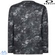 画像3: オークリー ロングスリーブ Tシャツ ロンＴ 長袖  吸汗速乾 ストレッチ ブラック プリント OAKLEY Striking Qd LS Graphic Tee 8.0 black print (3)
