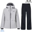 画像1: ご予約商品　オークリー スキーウェア グレー ブラック OAKLEY Canopy Insulated Jacket Pant cement blackout (1)