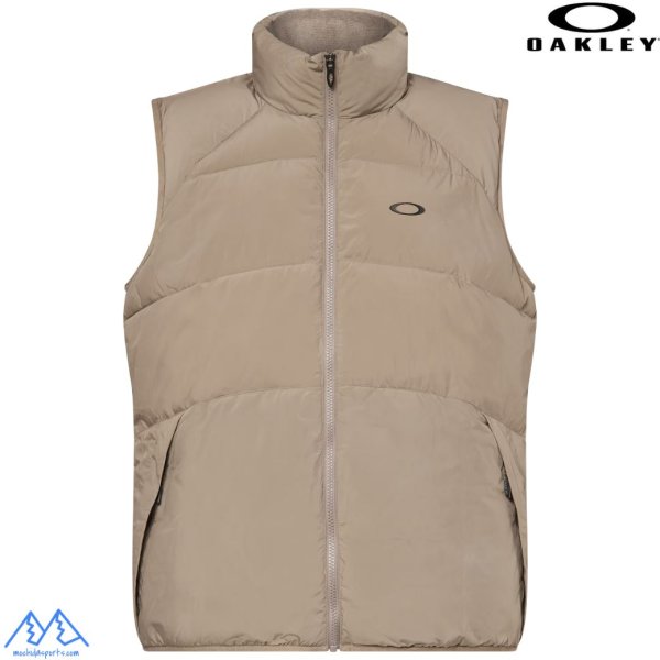 画像1: オークリー 中綿入 保温 軽量 撥水 ベスト バーク  OAKLEY Enhance Insulation Vest 1.7 BARK (1)