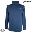 画像1: フェニックス スキー アンダーシャツ アンダーウエア インナー ハーフジップ ネイビー PHENIX Basic Inner NAVY (1)